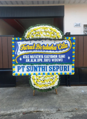 Papan Bunga Duka di Nanusa